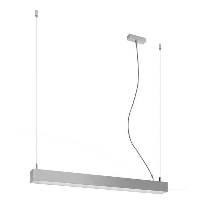 Aluminium fönsterlampa grå, Mascha, 22W, 3000K LED