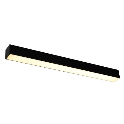 Aluminium vägglampa svart, Mascha, 22W, 3000K LED