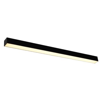 Aluminium vägglampa svart, Mascha, 31W, 3000K LED