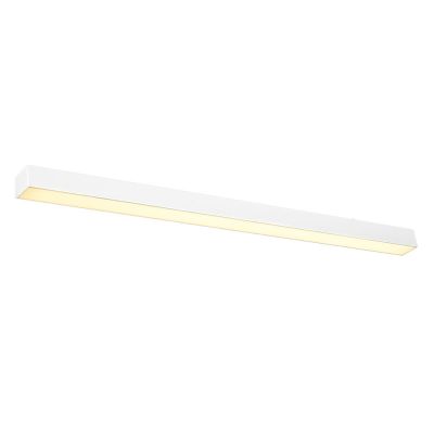 Aluminium vägglampa vit, Mascha, 48W, 3000K LED