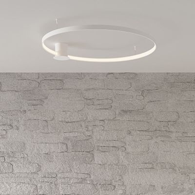 Aluminium plafond vit, Ringo, 30W, 3000K LED