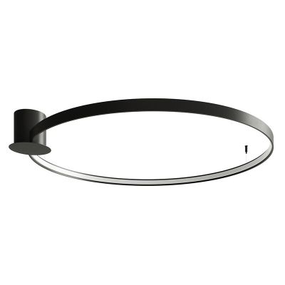 Aluminium plafond svart, Ringo, 70W, 3000K LED