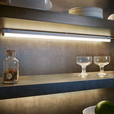 Vit taklampa plast, Irmak, 13W, 3000K LED, med brytare