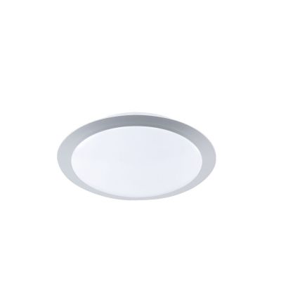 Silver plafond plast, Ramsgate, 9W, 3000K LED