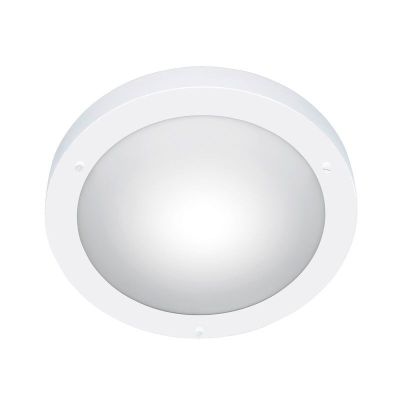 Vit taklampa badrum glas, Hadleigh, IP44