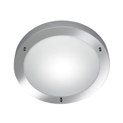 Nickel taklampa badrum glas, Hadleigh, IP44
