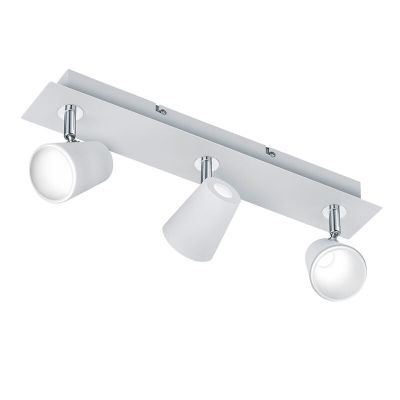 Vit taklampa glas, Laysha, 6W, 3000K LED