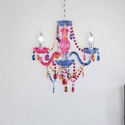 Flerfärgad ljuskrona klassisk, Pedra