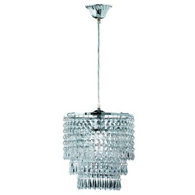 Krom fönsterlampa design, Allison