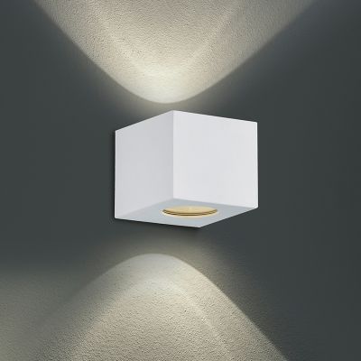 Vit utelampa design, Sandby, 2W, 3000K LED, IP44