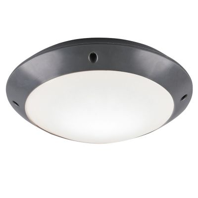 Antracit plafond modern, Gandrup, IP54