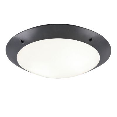 Antracit plafond modern, Gandrup, IP54