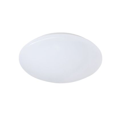 Vit plafond plast, Vanysia, 12W, 3000K LED, IP44