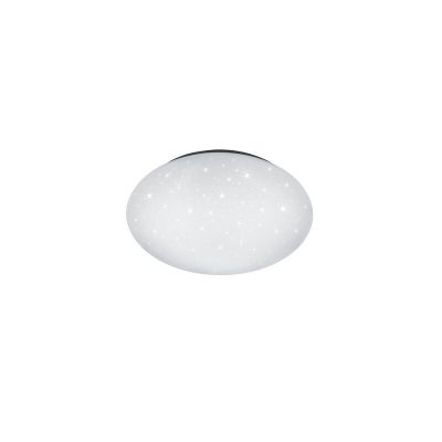 Vit plafond plast, Vanysia, 18W, 4000K LED, IP44