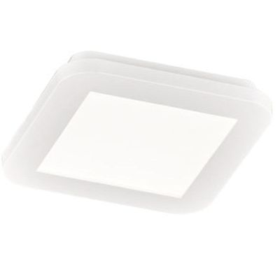 Vit plafond modern, Gistrup, 10W, 3000K LED, IP44