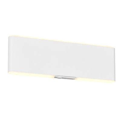 Vit up down vägglampa modern, Zwier, 2W, varm till kall vit justerbar LED, med brytare