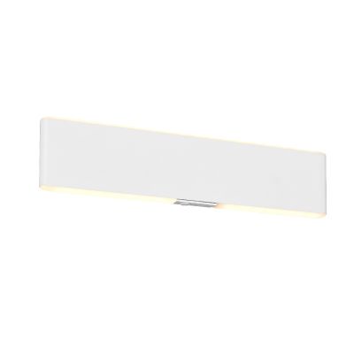 Vit up down vägglampa modern, Zwier, 3W, varm till kall vit justerbar LED, med brytare