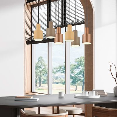 Taupe fönsterlampa modern, Amila