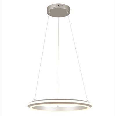 Nickel fönsterlampa modern, Jiry, 34W, white switch LED, 3 stegs dimmer