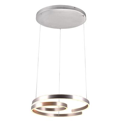 Nickel fönsterlampa design, Ewout, 68W, 3000K LED, 3 stegs dimmer