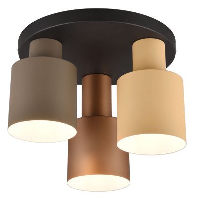 Taupe taklampa modern, Amila
