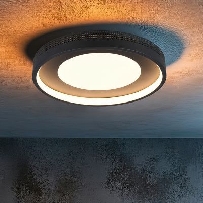 Svart plafond modern, Flory, 36W, 3000K LED