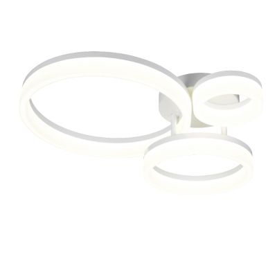 Vit taklampa design, Ufuk, 32W, 4000K LED