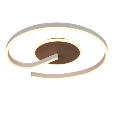 Brun taklampa design, Ymer, 21W, white switch LED, 3 stegs dimmer