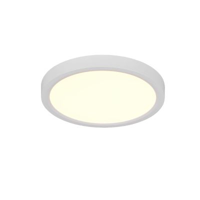 Vit plafond modern, Zayd, 18W, white switch LED, 3 stegs dimmer