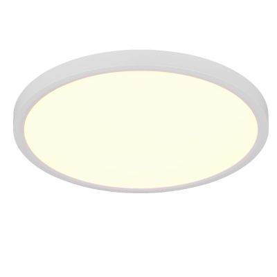Vit plafond modern, Zayd, 30W, white switch LED, 3 stegs dimmer