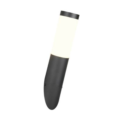 Svart utelampa modern, Rieuwert, IP44