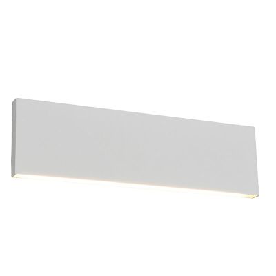 Vit up down vägglampa modern, Coscon, 6W, 3000K LED