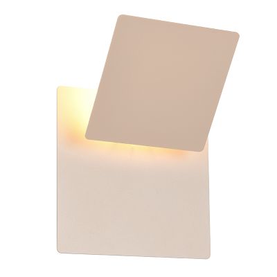 Beige vägglampa modern, Turan