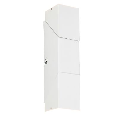 Vit up down vägglampa modern, Lok, 3W, 3000K LED