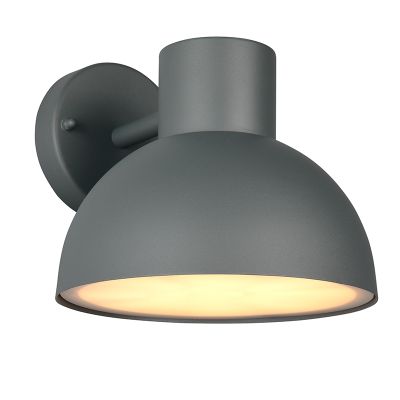Antracit utelampa aluminium, Jiek, IP44