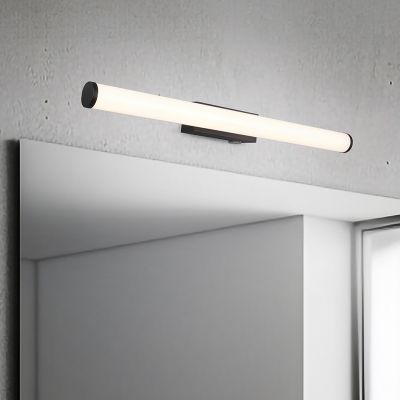 Svart badrumslampa vägg modern, Staby, 6,5W, 3000K LED, IP44