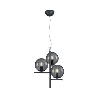 Antracit fönsterlampa modern, Silkis