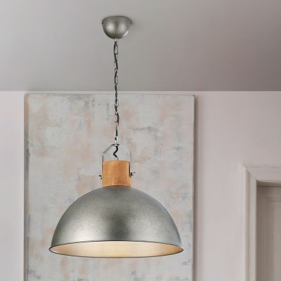 Nickel kupollampa vintage, Amarey