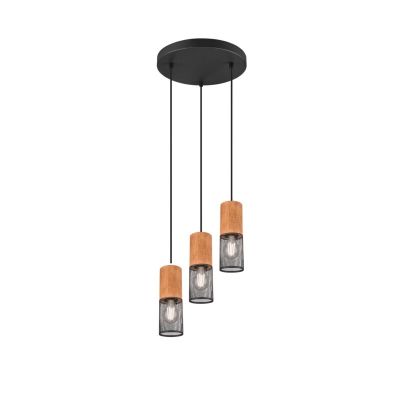 Svart pendellampa matbord vintage, Jessica