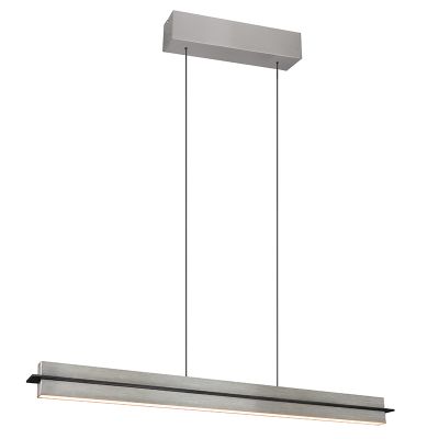 Nickel fönsterlampa modern, Joek, 22W, varm till kall vit justerbar LED, 3 stegs dimmer