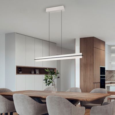 Grå fönsterlampa modern, Joek, 22W, varm till kall vit justerbar LED, 3 stegs dimmer