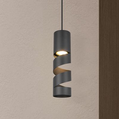 Svart pendellampa matbord design, Marouan