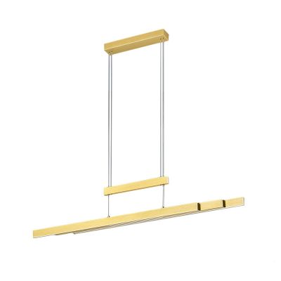 Mässing fönsterlampa modern, Jessey, 42W, varm till kall vit justerbar LED, med beröringsdimmer