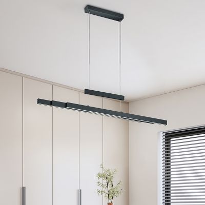 Svart fönsterlampa modern, Jessey, 42W, varm till kall vit justerbar LED, med beröringsdimmer