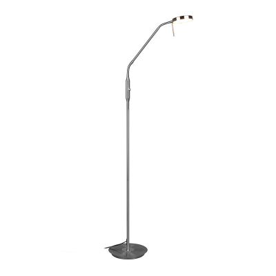 Nickel båglampa modern, Bilge, 12W, justerbar ljusfärg LED, med brytare