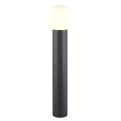 Antracit golvlampa utomhus med rörelsesensor modern, Ouarda, IP44