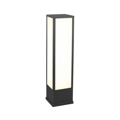 Antracit utelampa modern, Tessy, 15W, 3000K LED, IP54
