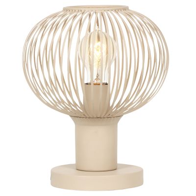 Beige bordslampa industri, Gjalt