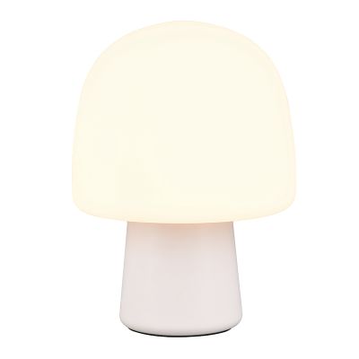Vit bordslampa modern, Marloek