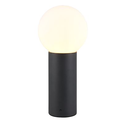Antracit utelampa modern, Ouarda, IP44